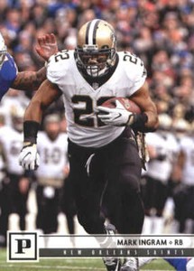 2018 PANINI FOOTBALL MARK INGRAM NEW ORLEANS SAINTS ALABAMA CRIMSON TIDE #202
