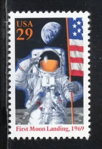 2841 * FIRST MOON LANDING 1969 ** APOLLO 11 * U.S.Postage Stamp MNH - Picture 1 of 1
