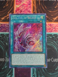Yu-Gi-Oh! Evil Eye of Selene INCH-EN032 1st Edition Secret Rare NM a1/ - Picture 1 of 4