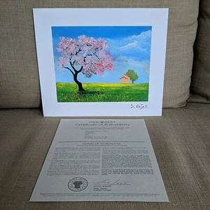 Park West David Najar "Rural Home" 12.5x10 Lithograph art print COA 2021 - Picture 1 of 7