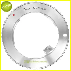 Adapter per obiettivi Rollei QBM su fotocamere Canon EOS EF e EF-S Adattatore - Imagen 1 de 3