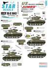 SRD35C1043 1:35 Star Decals - US M4A3E2 Sherman Jumbo Assault Tank