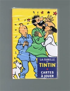 TINTIN / Hergé Cartes à jouer LA FAMILLE DE TINTIN MOULINSART 2010 sous blister - Bild 1 von 2