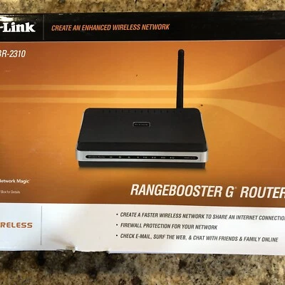 D-Link RangeBooster WBR-2310 108 Mbps 4-Port 10/100 Wireless G Router (WBR-2310) - Image 1 of 4