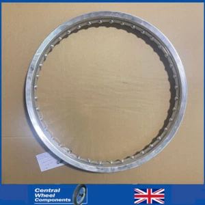 19 x 1.85 (40) Non Valanced Alloy Rim TC - Honda CB500 550 750 Disc Front - Picture 1 of 5