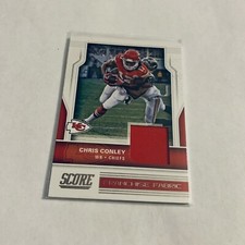 F82969  2017 Score Franchise Fabric #25 Chris Conley CHIEFS