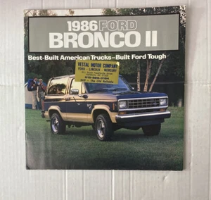 Ford Bronco II Prospekt 1986 - Bild 1 von 10