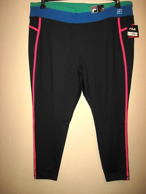 Fila Women's Fitness / Legging  Pants ~ Plus Sz.  3X~ NWT - Image 1 of 4