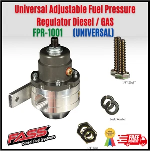 FASS Adjustable Fuel Pressure Regulator Universal Gas / Diesel  FPR-1001 - Picture 1 of 7