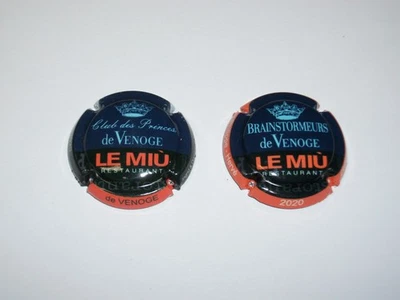 Capsules de champagne DE VENOGE  restaurant Le Miù ( ref 384 - 384 a ) - Photo 1/2