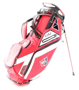 Bolsa de pie Wilson EXO (roja/blanca) bolsa de golf bolsa de pie - Imagen 1 de 7