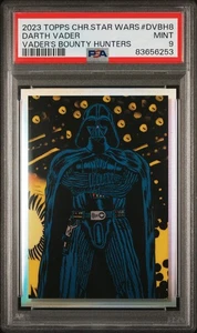 2023 Topps Chrome Star Wars Galaxy #DVBH8 Darth Vader PSA 9 - Picture 1 of 2