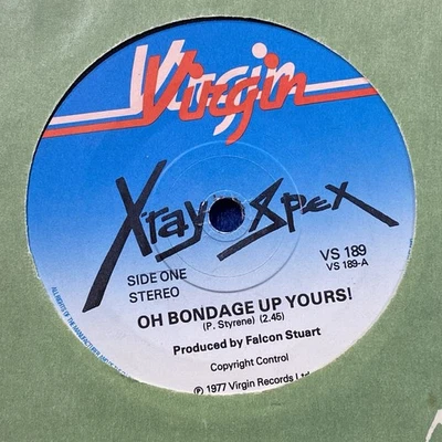 X-Ray Spex – Oh Bondage Up Yours! 7” Vinyl Single  - Image 1 of 4
