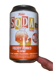 Freddy Funko As Spirit 2022 LE Fright Night Soda Can, figurina in vinile e disco 1/1200 - Foto 1 di 3