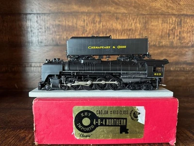 Key Imports HO Scale Brass Chesapeake & Ohio J3A 4-8-4 Pro Painted - Image 1 of 4