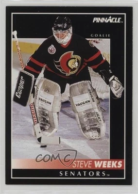 1992-93 Pinnacle Steve Weeks #380 - Image 1 of 2