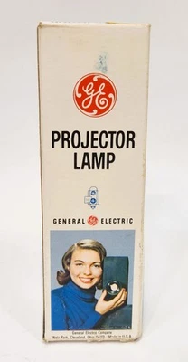 Projector Lamp -CZX-DAB- -500W 120V -GE-Ampro Stylist Deluxe 548, 568 - Image 1 of 3