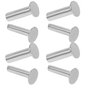4 pares de remaches de mango de cuchillo de cocina herramienta sólida tachuelas de metal papá trabajo para manualidades - Imagen 1 de 12