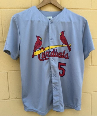 Camiseta St Louis Cardinals Albert Pujols #5 Hi-Chew Giveaway MLB Youth tamanho XL - Imagem 1 de 4