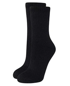 Women's Socks - Thick Winter Thermal Boot Crew Socks (1 Pair) - Picture 1 of 8