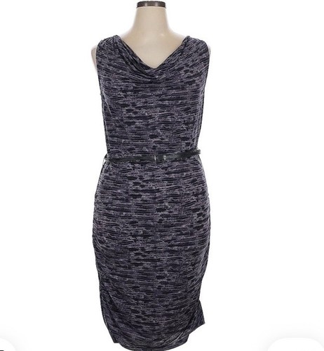 Abito MICHAEL Michael Kors donna grigio casual da lavoro con cintura