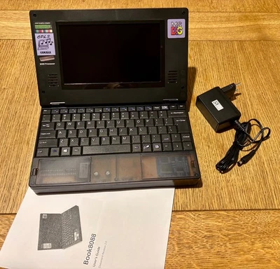 Book8088 pocket 8086 (NEC V20) DOS retro laptop computer with VGA and OPL3 adlib - Image 1 of 4