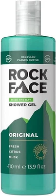 WCP.ME LTD Rock Face Shower Gel - Original All in One Body Wash for Men, 410Ml, Fresh Citru