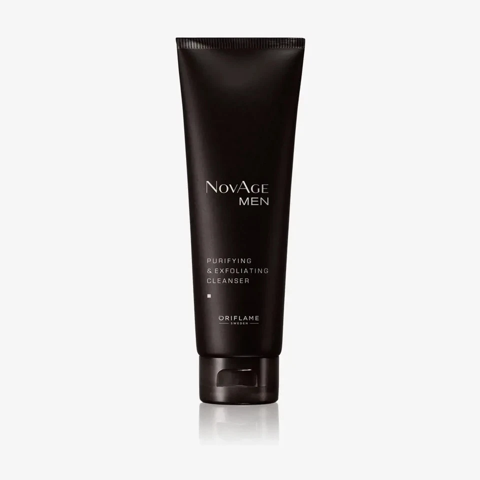 Oriflame Novage Men Purifying and Exfloliating Cleanser - Image 1 of 4