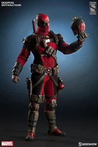 Sideshow Marvel Deadpool Sixth Scale Figure Exclusive w/Headpool - Zombie - Picture 1 of 12