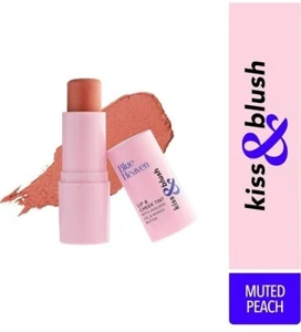 Blue Heaven Kiss & Blush, Lip, Cheek & Eyes Tint, Muted Peach, 8.5gm - Picture 1 of 10