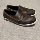 Unlisted by Kenneth Cole Un-Anchor Men's Boat Shoes Brown Size 11 Slip On
