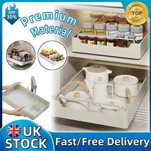 Pull Out Cabinet Drawer Shelf Organizer,Slide Out Drawer Storage Shelve Cupboard - Picture 1 of 14