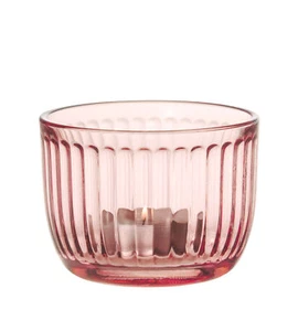 Raami Tealight Candle Holder 9 cm Salmon Pink Iittala - Picture 1 of 1