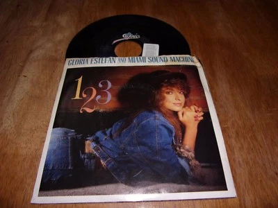 Gloria Estefan & Miami Sound Machine : 123  (45 Rpm) With Picture Sleeve  - Image 1 of 2