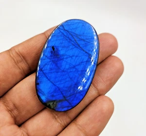 Top Grade Royal Blue Fire Labradorite Gemstone Cabochon For Jewelry Making b52 - Picture 1 of 3