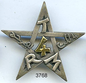 3768 - INFANTERIE NORD AFRICAINE- 4e R.T.M - Picture 1 of 1