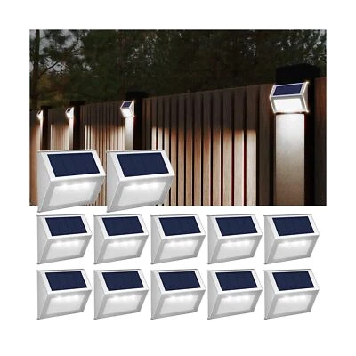 Уличные светильники на солнечных батареях JSOT, упаковка из 12 светильников на солнечных батареях, настольные светильники, солнечная пудра... - Изображение 1 из 4