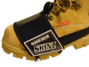 Lo más nuevo negro palanca de cambios skinz cambio rasguño zapato protector bota color ciclo cubierta - Imagen 1 de 5