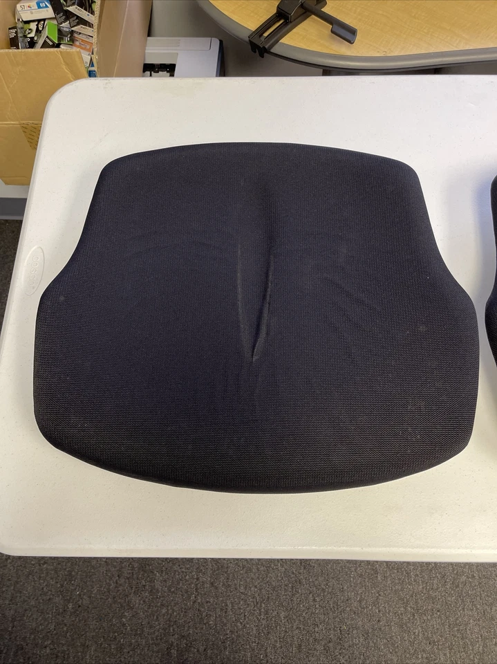 Humanscale Freedom Chair: GEL Seat Cushion; Black Color; Wave Fabric, Original - Image 1 of 4