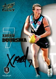 Signed 2023 Port Adelaide Power AFL Select Legacy Card - Xavier Duursma - Picture 1 of 3