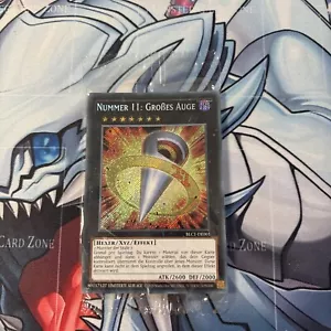 ✅Yu-Gi-Oh! Nummer 11: Großes Auge BLC1-DE001 Secret Rare Limitierte Auflage OVP - Bild 1 von 1