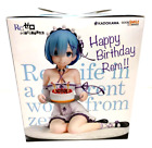 Re:Zero Rem Birthday Cake Ver. 1/7 Scale Figure Anime PVC 5.1in Japan Kadokawa