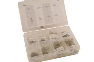 Forniture Assortite Per Pinzatrice Calda 800 Pezzi - Power-Tec 92382 Nuovo - Foto 1 di 1
