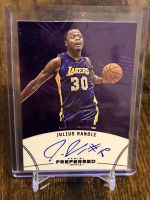 ☄️Julius Randle/20 RC 2014 Panini Preferred Purple Auto Rookie Revolution ☄️ Foto 1 de 3