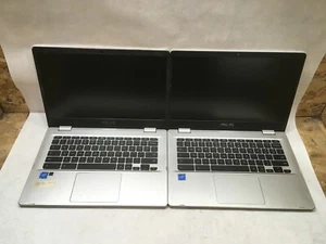 Lot of 2 Asus C423N Pentium 4 GB Ram Power Dead For Parts or Repair- FT - Picture 1 of 5