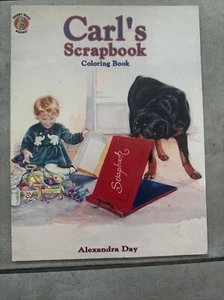 Carl’s Scrapbook Coloring Book By Alexandra Day Good Dog Carl 1997 Unused New - Bild 1 von 1