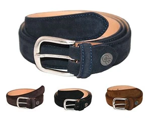 Damen Wildleder Leder Gürtel Ledergürtel Belt - Bild 1 von 10