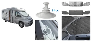 Juego de alfombrillas térmicas cubierta del parabrisas Fiat Ducato X290 / Boxer / Jumpe desde 2014 - Imagen 1 de 7