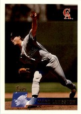 1996 Topps MLB Mark Langston #423