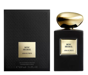Armani Prive Musc Shamal Eau De Parfum Intense 3.4 oz / 100 ml Rare Sealed Box